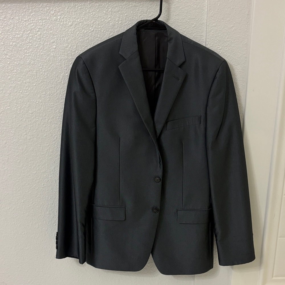 Calvin Klein Charcoal Men's Suit Jacket